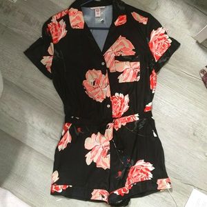 Victoria secret floral romper